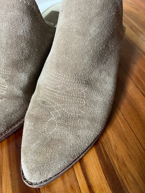 Dolce Vita Tan Suede Women's Mules 7.5 - Picture 8 of 12